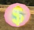 Picture of the Spinning Dollar in Vice City