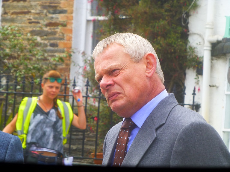 *, filming for Doc Martin, series 8, 2017.